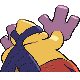 Hariyama femelle shiny dans Diamant et Perle