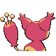Skitty mle dans Diamant et Perle