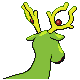 Cerfrousse mle shiny dans Diamant et Perle