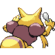 Kadabra mle shiny dans Diamant et Perle
