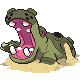 Hippodocus femelle shiny dans Diamant et Perle