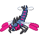 Yanmega femelle shiny dans Diamant et Perle