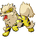 Arcanin femelle shiny dans Diamant et Perle