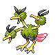 Dodrio femelle shiny dans Diamant et Perle