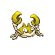 Krabby femelle shiny dans Diamant et Perle