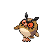 Hoothoot mle dans Diamant et Perle