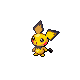 Pichu mle shiny dans Diamant et Perle