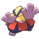 Hariyama mle shiny dans Diamant et Perle