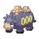 Camerupt mle shiny dans Diamant et Perle