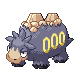 Camerupt mle shiny dans Diamant et Perle