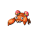 Paras mle shiny dans Diamant et Perle