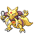 Kadabra mle shiny dans Diamant et Perle